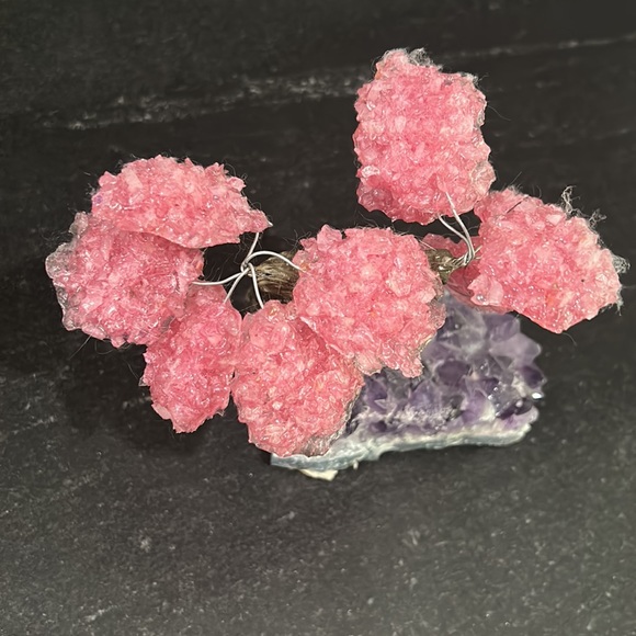 Rose qtz crystal tree - Picture 12 of 17